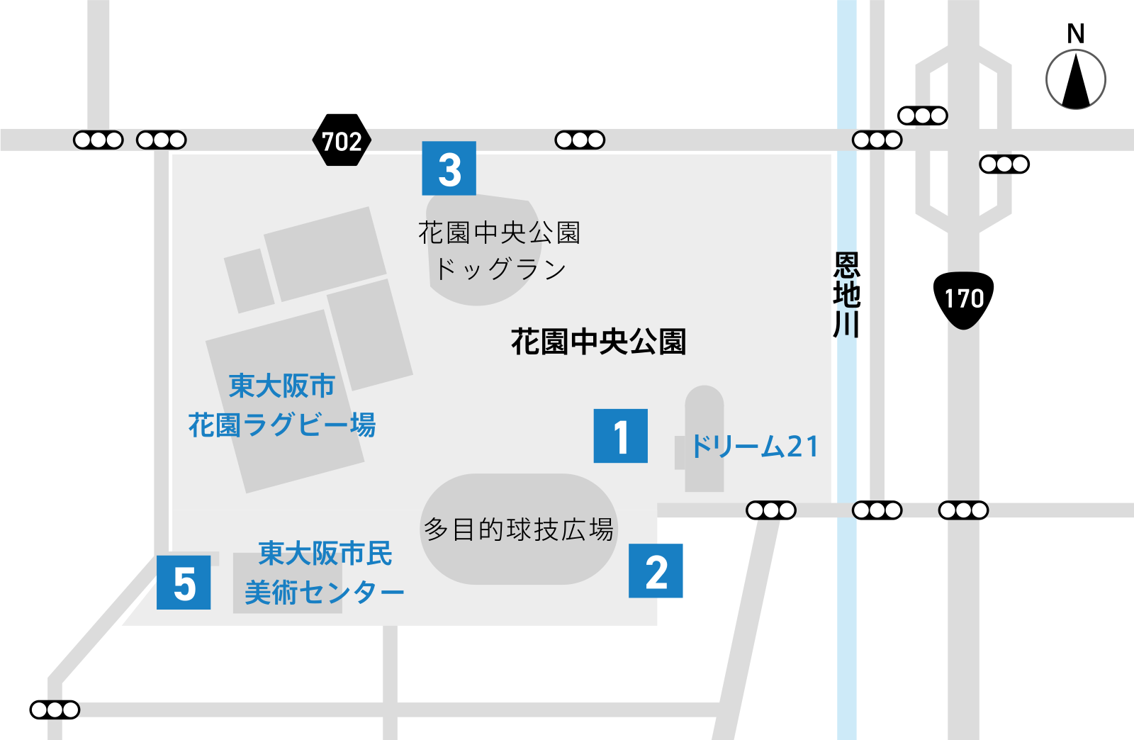 駐車場案内図