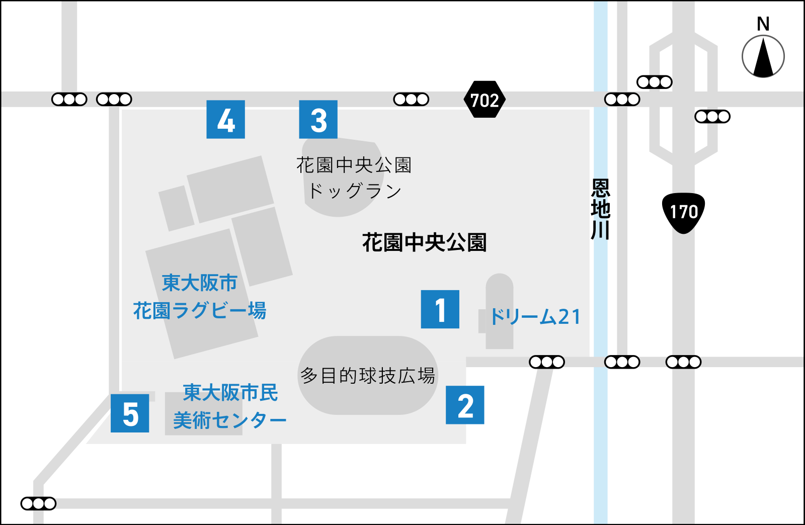 駐車場案内図